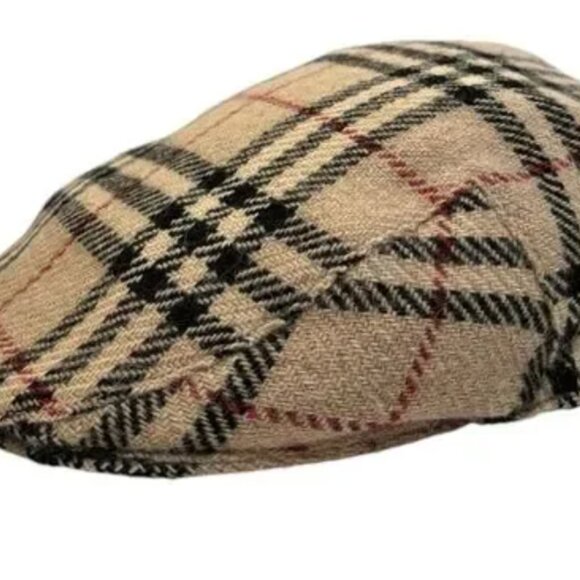 RARE Burberry Newsboy Cap